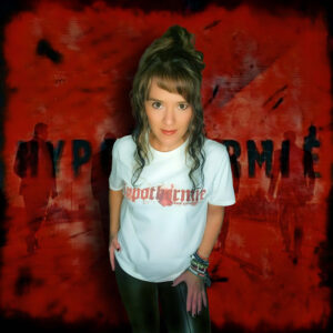 Hypothermie - Logo T-Shirt weiß, unisex