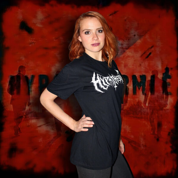Hypothermie - Logo T-Shirt schwarz, unisex – Bild 2