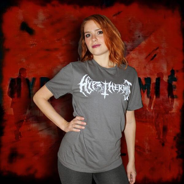 Hypothermie - Logo T-Shirt grau, unisex