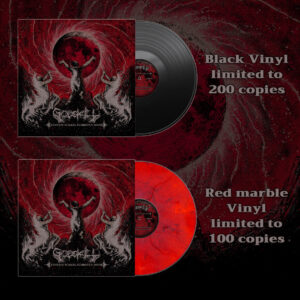 Godskill - "Unterm Scharlachroten Mond" - Vinyl rot / schwarz