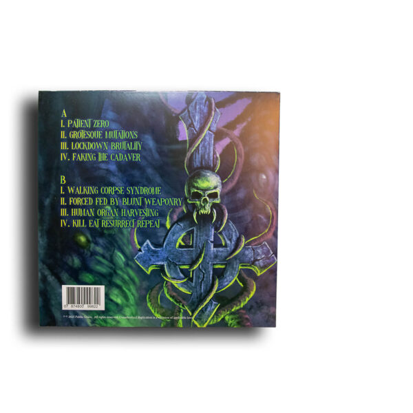 Public Grave - Grotesque Mutations- Vinyl grün hinten