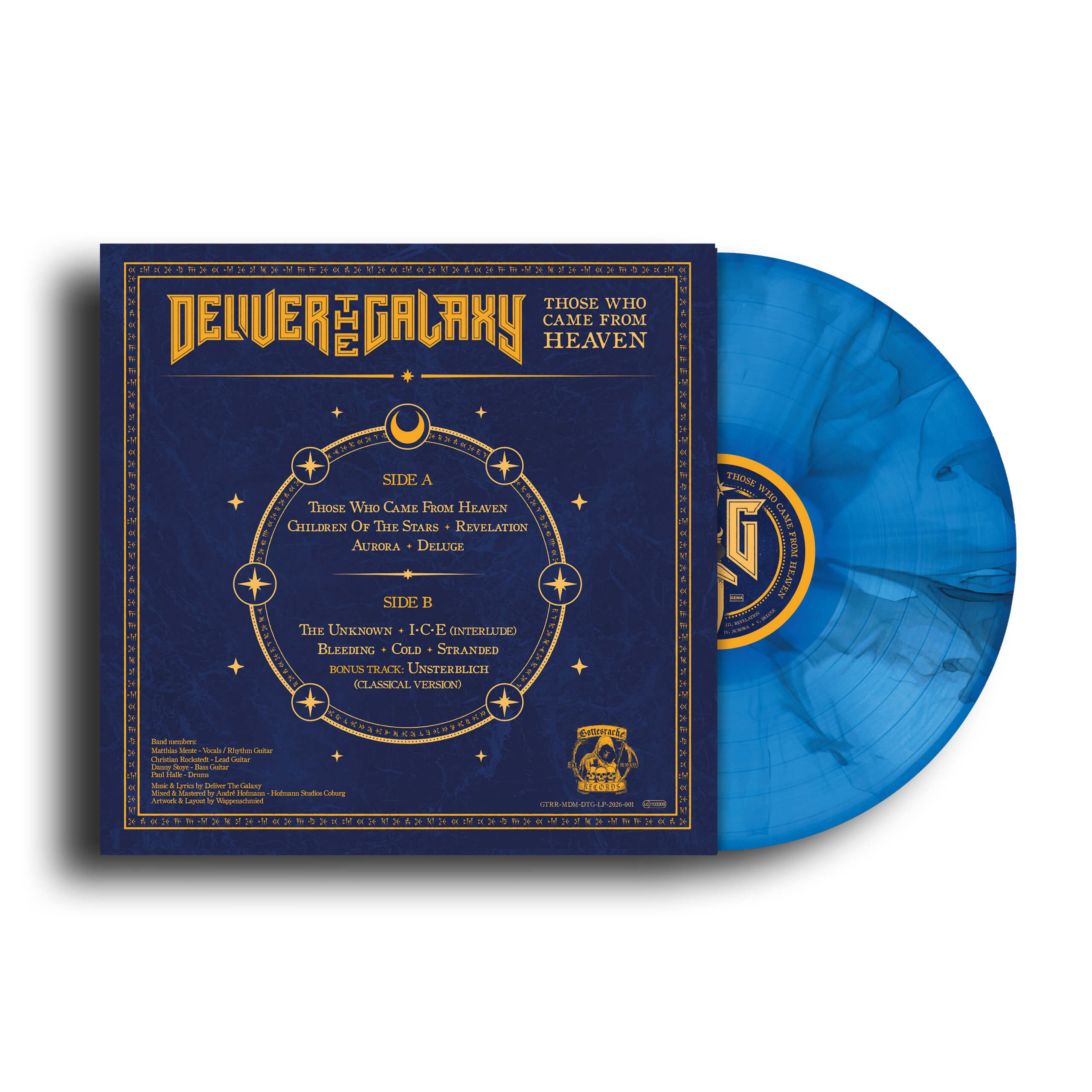 DELIVER THE GALAXY - Those Who Came From Heaven - Vinyl marble 12" – Bild 2