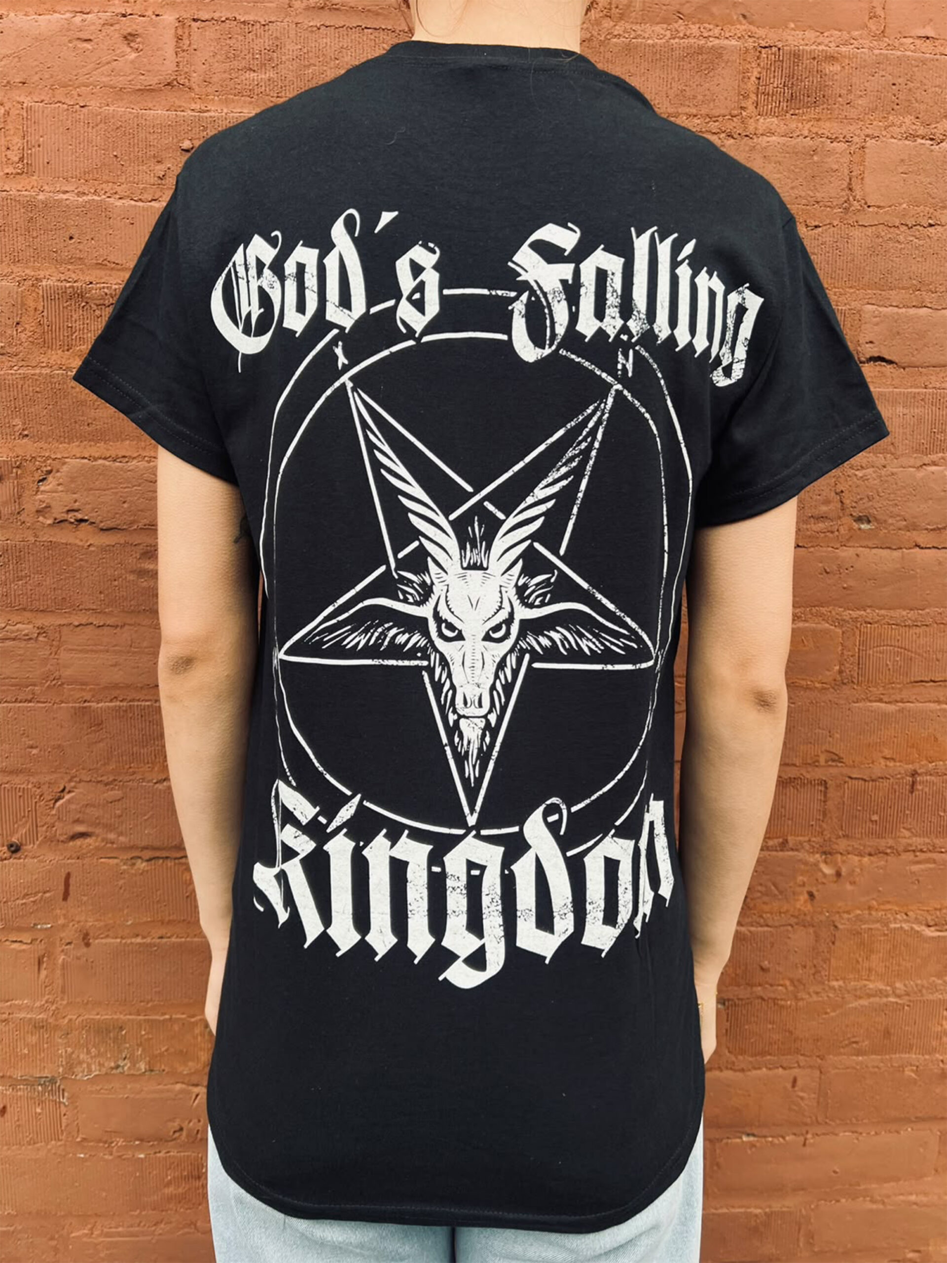 Rotting Demise Baphomet T-Shirt schwarz – Rückseite