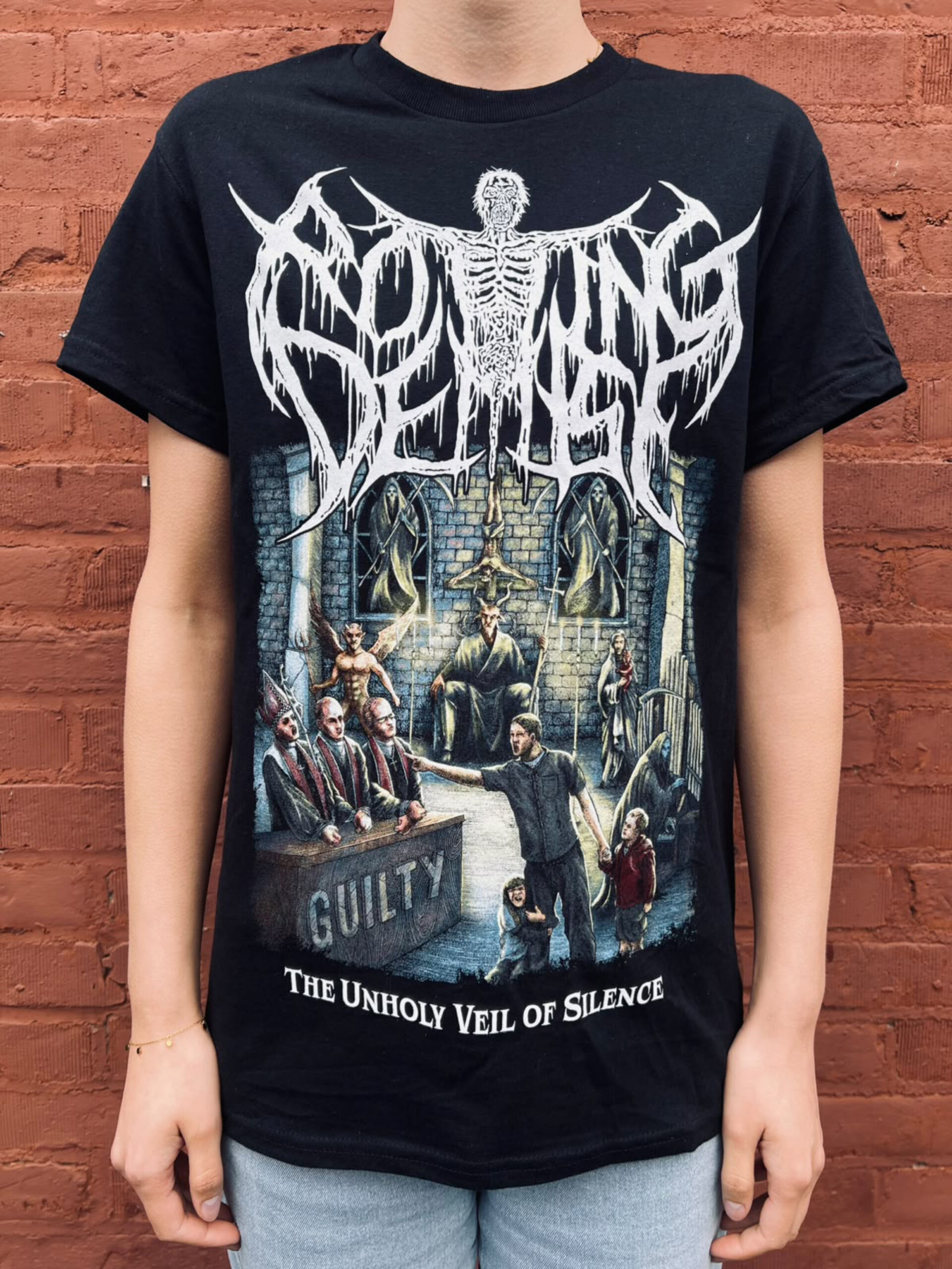 Rotting Demise Unholy T-Shirt schwarz – Vorderseite