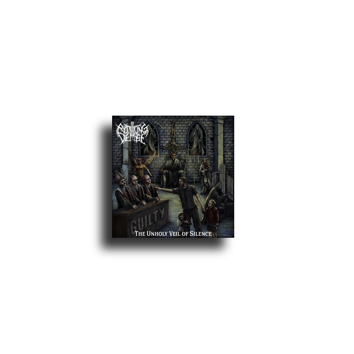 Rotting Demise – The Unholy Veil of Silence Digipak-CD Cover